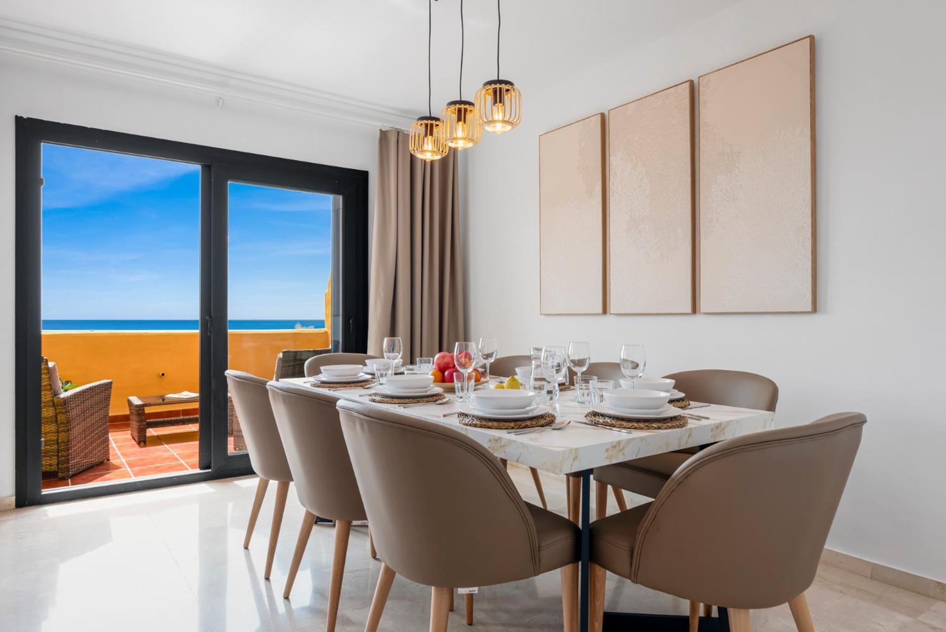 Sky And Sea Estepona Penthouse Esterno foto